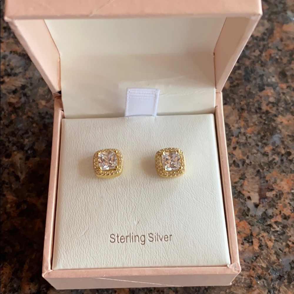 Rachel Ashwell Sterling silver earrings NWOT